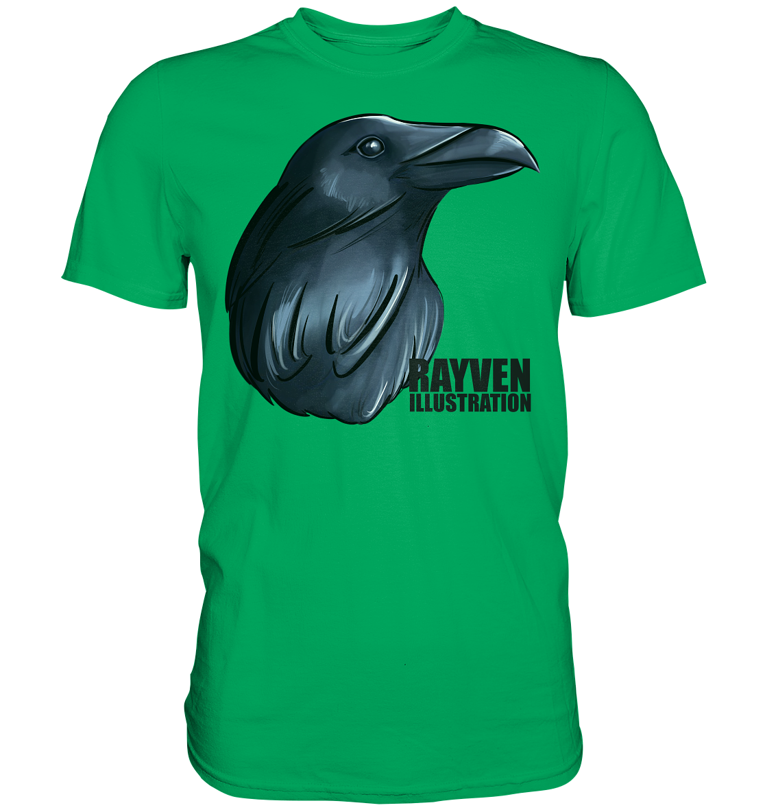 Rayven Illustration - Premium Shirt