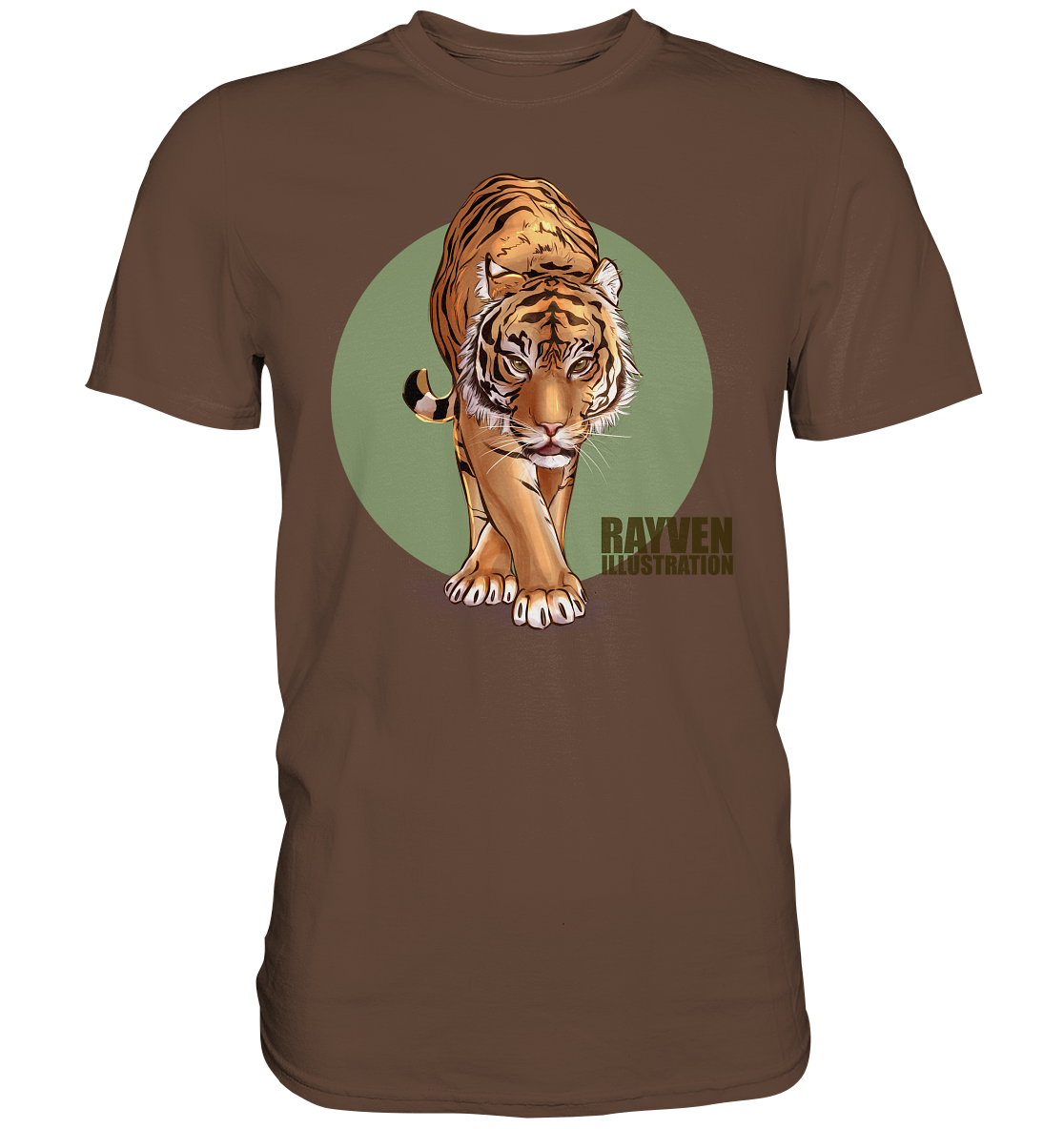 Rayven Illustration | Tiger - Premium Shirt