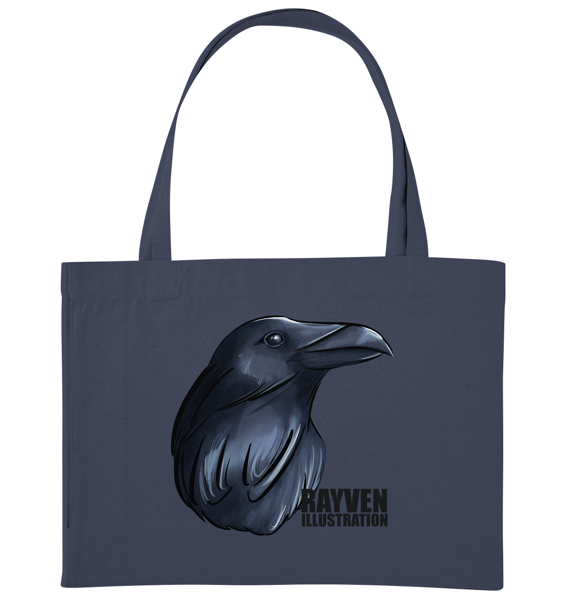 Rayven Illustration - Organic Shopping-Bag