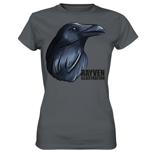 Rayven Illustration - Ladies Premium Shirt