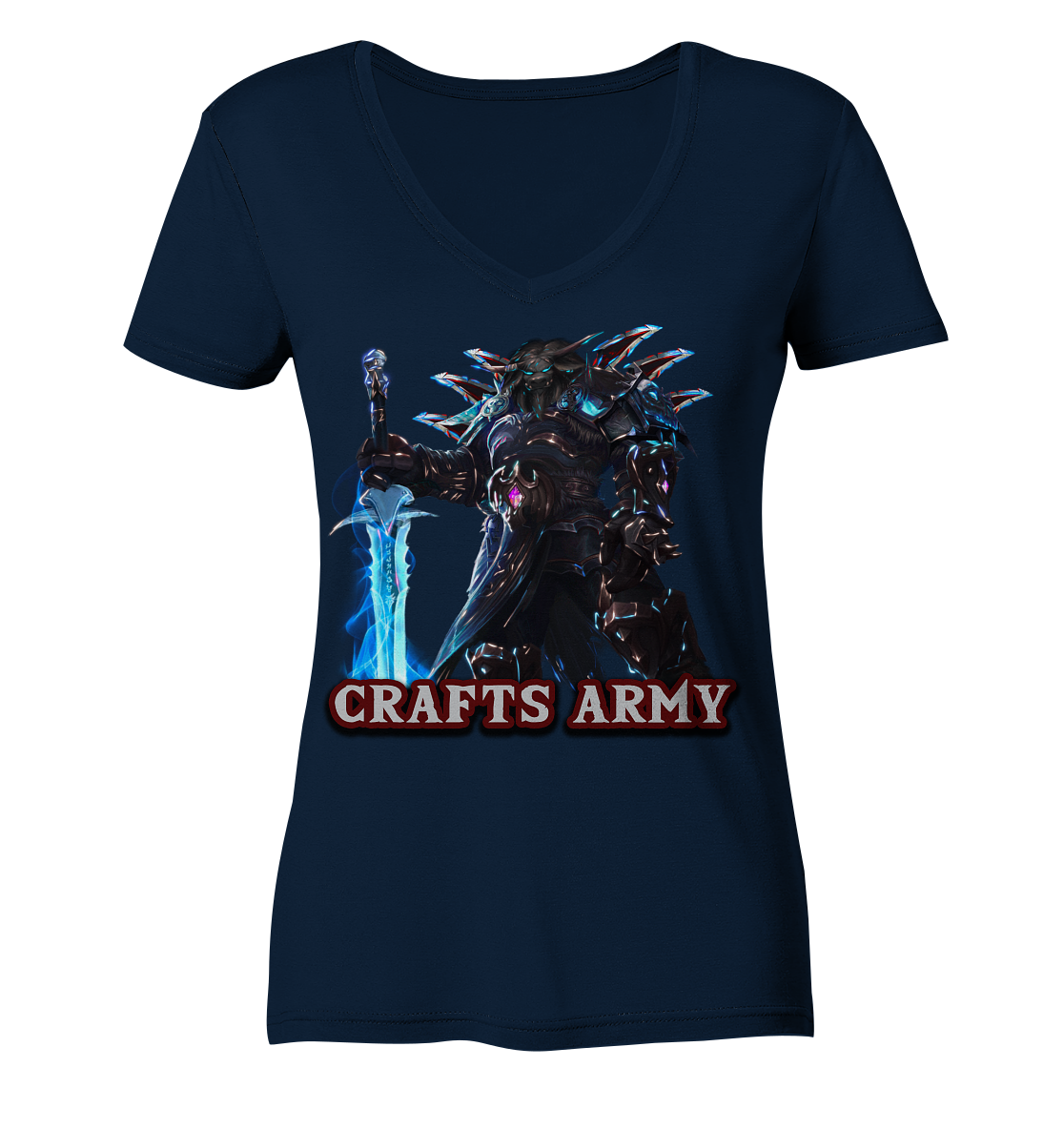 Crafts Army | Tauren Ladies V-Neck Shirt