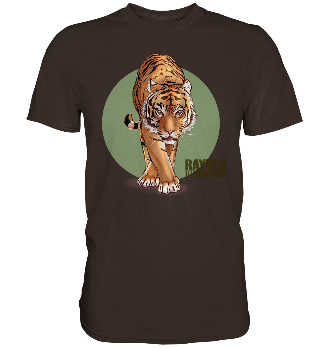 Rayven Illustration | Tiger - Premium Shirt