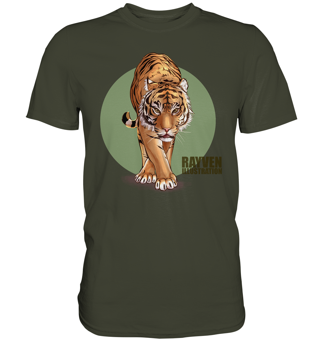 Rayven Illustration | Tiger - Premium Shirt