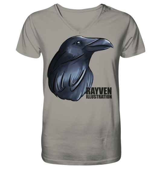 Rayven Illustration - V-Neck Shirt